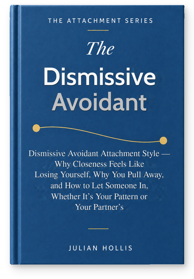 The Dismissive Avoidant by Julian Hollis, book cover