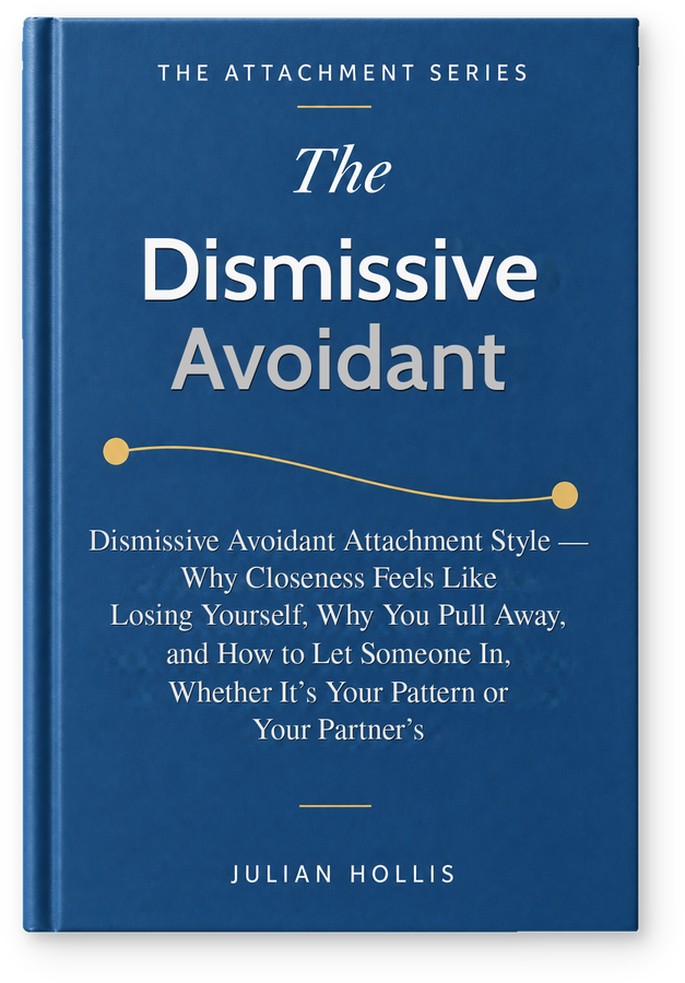 The Dismissive Avoidant by Julian Hollis — book cover