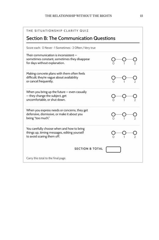 The Situationship Clarity Quiz — instrument page
